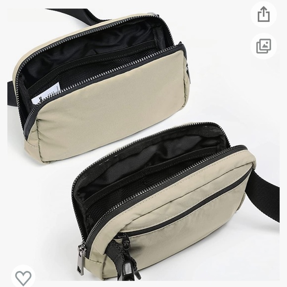 Lot of 2 ODODOS Unisex Mini crossbody Belt Bag in Khaki - Picture 8 of 10